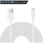 5 METER!! Laddsladd till Samsung S6/S7 (Xbox ONE, PS4) (5 Meter)