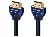Audioquest Blueberry HDMI - Câble HDMI de 0,6 m - HDM18BLUE060