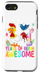 iPhone SE (2020) / 7 / 8 1 Years Old Chicken 1th Birthday Girl Chicken Party Case