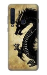 Black Dragon Painting Case Cover For Samsung Galaxy A9 (2018), A9 Star Pro, A9s
