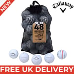 Callaway Chrome Soft Grade Lake Golf Balls - 4 Dozen Mesh Bag FREE UK DELIVERY