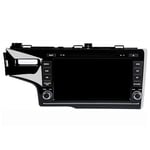 Nav 8 Inch Multimedia Car Stereo Receiver with Bluetooth WiFi Mirror Link FM AM Android System - Applicable for Honda Fit, Player Radio GPS Navigation Touch Screen