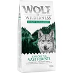 Wolf of Wilderness "Explore The Vast Forests" - Weight Management  - Ekonomipack: 2 x 12 kg
