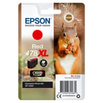 Epson Squirrel Singlepack Red 478XL Claria Photo HD Ink. Cartridge ca