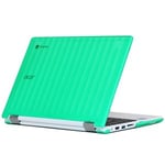 mCover Green Hard Shell Case for 11.6" Acer Chromebook R11 CB5-132T / C738T series (NOT compatible with Acer C720/C730/C740/CB3-111/CB3-131 series) Convertible Laptop (Model: R11 CB5-132T / C738T)