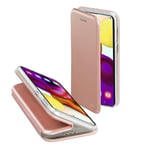 Étui portefeuille "Curve" pour Samsung Galaxy A71, or rose