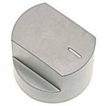 Oven Hob Knob for Stoves Newhome Cooker Switch Dial in Silver 61EDO 61EHDO