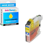 Compatible LC223 Yellow Ink Cartridge (LC223Y)