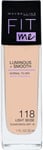 Maybelline New York Fit Me! Make-Up, Foundation with SPF18, for Flawless Skin, A