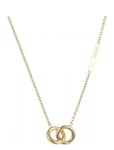 Bud To Rose Hitch Short Necklace Gold Guld
