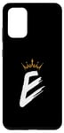 Galaxy S20+ Queen King Letter E - Favorite Letter With Crown Alphabet Case