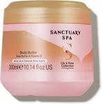 Sanctuary Spa Lily & Rose Body Butter for Women, No Mineral Oil, Cruelty Free & 