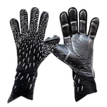 Målvaktshandskar Fotbollshandskar SVART STORLEK 8 - svart storlek 8 svart black size 8