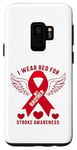 Coque pour Galaxy S9 « I Wear Red For My Brother Stroke Awareness Survivor »