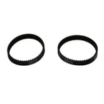 2 x Toothed Vacuum Cleaner Brush Roll Bar Drive Belt For Dyson DC25 DC25i Hoover