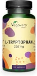 Vegavero L-Tryptophan 220Mg | 120 Capsules (4 Months Supply) | NO Additives | La
