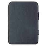 MoKo 13" Tablet Sleeve Convient à l'iPad Air M3 2025, iPad Pro M4/Air M2 2024, iPad Pro 12.9, Galaxy Tab S8+/S9+ 12.4, Polyester Bag Fit avec Apple Pencil ou Smart Keyboard, Gris Sidéral