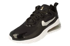 NIKE Womens Air Max 270 React Running Trainers CT3426 Sneakers Shoes (UK 5 US 7.5 EU 38.5, Black Metallic Silver 001)