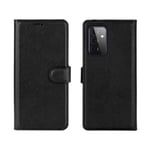 Flip Stand Läderfodral till Samsung Galaxy A52 5G Svart
