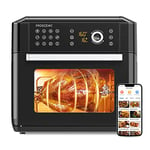 Proscenic T31 Air Fryer Oven, 15L Digital Air Fryer Oven with Rapid Air Circulation, LED Touchscreen & APP/ALEXA Control, 12 Preset Programs, 100+ Online Recipes, 6 Accessories Included, 1700W