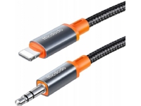 Kabel USB Mcdodo Lightning - mini Jack 3.5 mm 1 m Czarny (MDD33)