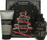 Viktor & Rolf Spicebomb Christmas Gift Set 50ml EDT + 50ml Shaving Cream