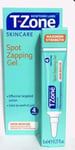 T-ZONE SPOT ZAPPING GEL ANTIBACTERIAL ACNE SKIN TEA TREE WITCH HAZEL 8ML