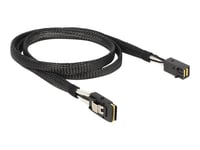 Delock - Intern Sas-Kabel - Sas 6Gbit/S - 4X Mini-Sas Hd (Sff-8643) Till 36 Stifts 4I Mini Multilane - 1 M - Sprintlåsning