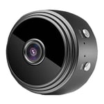 Hd 1080P Mini CaméRa WiFi Sans Fil SéCurité à Domicile -Cam Enregistreur Audio VidéO CaméScope Vision Nocturne -Cam