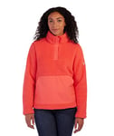 Spyder Women's Slope Fleece Jacket, Dark Pink, XL UK