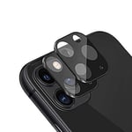 xinyunew Camera Lens Protector for iPhone 11(6.1"), iPhone 11(6.1") Tempered Glass, [2 Pack] [Dureza 9H] Anti-Scratch [Bubble Free] High Definition Screen Lens Protector (Black)