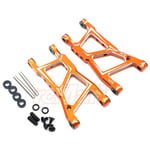 Yeah Racing Aluminum Rear Lower Arm Set For HPI RS4 Sport3 Orange