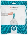 Brabantia 137846 PerfectFit Bin Liners Size W/5 Litre Thick Plastic Trash Bags