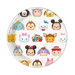 Disney Tsum Tsum Paper Characters Party Plates (Pack of 8) SG29560