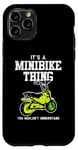 iPhone 11 Pro Mini Bike Design For Pocket Bike Lover - Minibike Thing Case