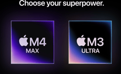 Mac Studio, M3 Ultra 28-core, grafik 60-core, 256GB, 1TB SSD