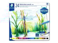 Staedtler 146 10C - Vattenfärgspenna - Blandade Färger (Paket Om 24)