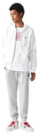 Lacoste Men's Sh9626 Sweatshirts, White, 6X-Large