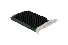 Delock PCI Express x16 Card to 4 x internal NVMe M.2 Key M - Bifurcation - lagringskontrol - M.2 NVMe Card - PCIe 4.0 x16