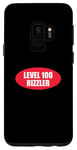 Coque pour Galaxy S9 Level 100 Rizzler Gen Z Gen Alpha Slang Meme Line