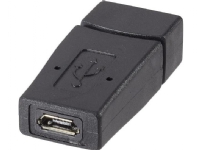 Renkforce RF-4297185, USB Type A, USB Micro B, Svart