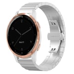 Garmin Vivoactive 4S Klockarmband i Rostfritt Stål - Silver