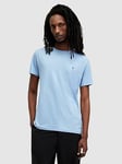 AllSaints Tonic Short Sleeve Crew T-Shirt - Light Blue , Light Blue, Size M, Men