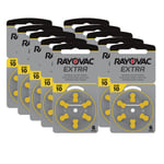 Rayovac Extra Advanced ACT 10 gul 10-pack