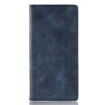 SPAK HTC Desire 20 Pro Case,Premium Leather Wallet Flip Cover for HTC Desire 20 Pro (Blue)