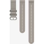 Suunto explore 1 - nylonarmband 22 mm, Sand Gray