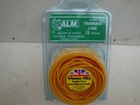 ALM SL004 20 metre petrol strimmer trimmer line 2.4mm thick
