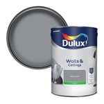 Dulux Walls & Ceilings Silk Emulsion Paint - Natural Slate - 5L