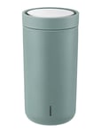 To Go Click Termokop 0.2 L. Dusty Green Home Tableware Cups & Mugs Thermal Cups Green Stelton