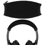 Geekria Headband Cover Compatible with Bose QC45 QuietComfort 35 II, QC35, QuietComfort 25, QC25 Headphones/Headband Protector/Headband Cover Cushion Pad Repair Part, Easy DIY Installation